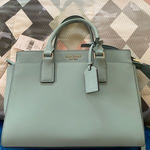 NWT Kate Spade Satchel purse light blue